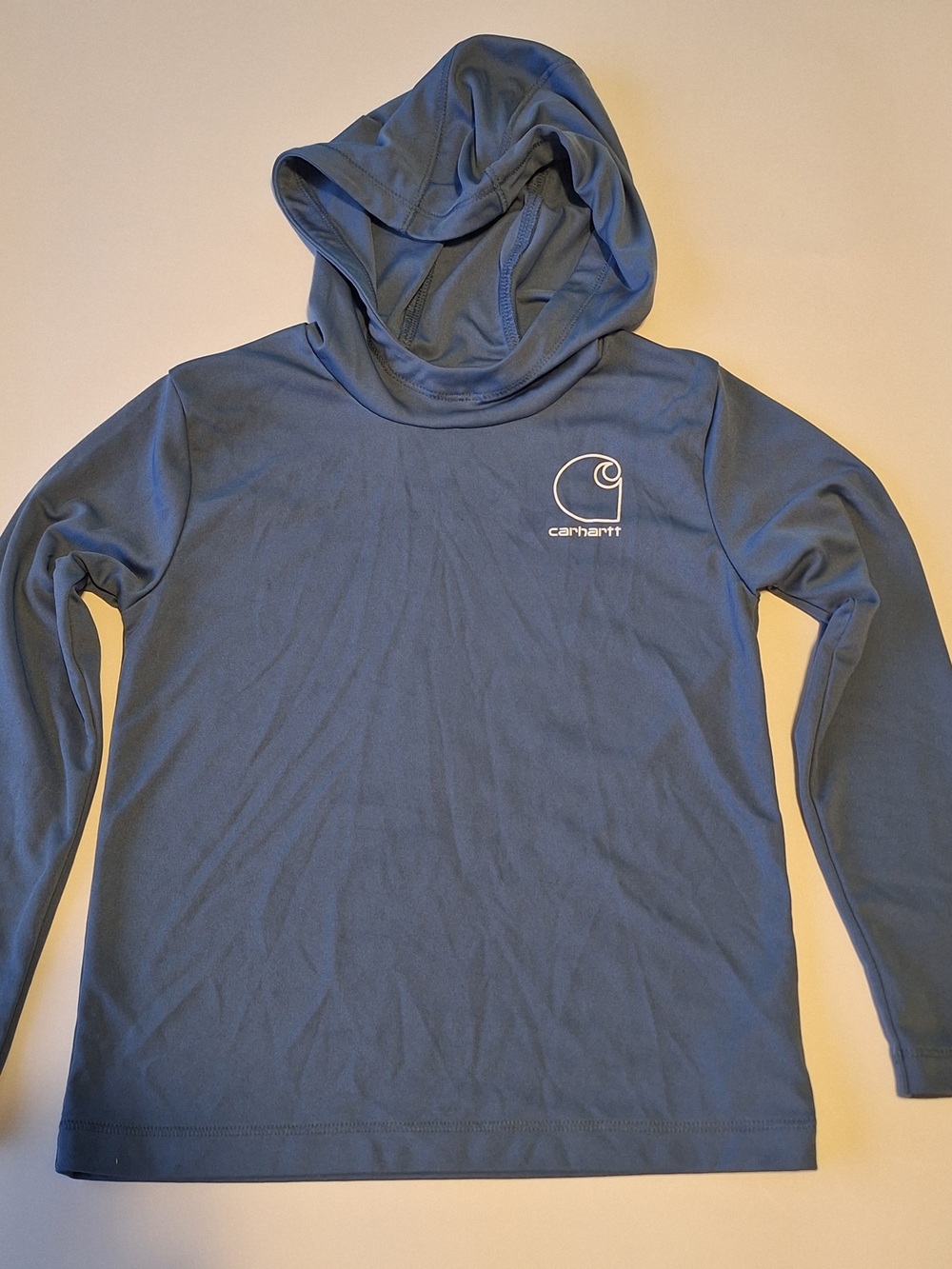 Carhartt Kids' Blue Hooded Long-Sleeve Top Size 4T